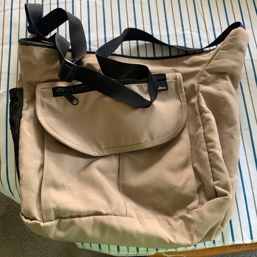 Cross over canvas purse